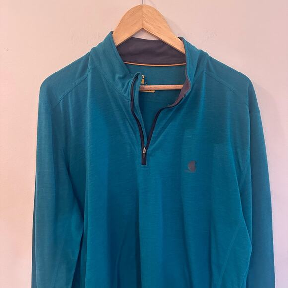 Carhartt Force Extremes Relaxed Fit Pull Over Long Sleeve Tee sz L - Picture 4 of 11